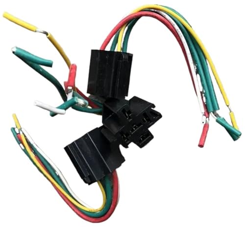 Relé de 5 pines MAH-112-C-4 12V 40A con base conectora V4-1C