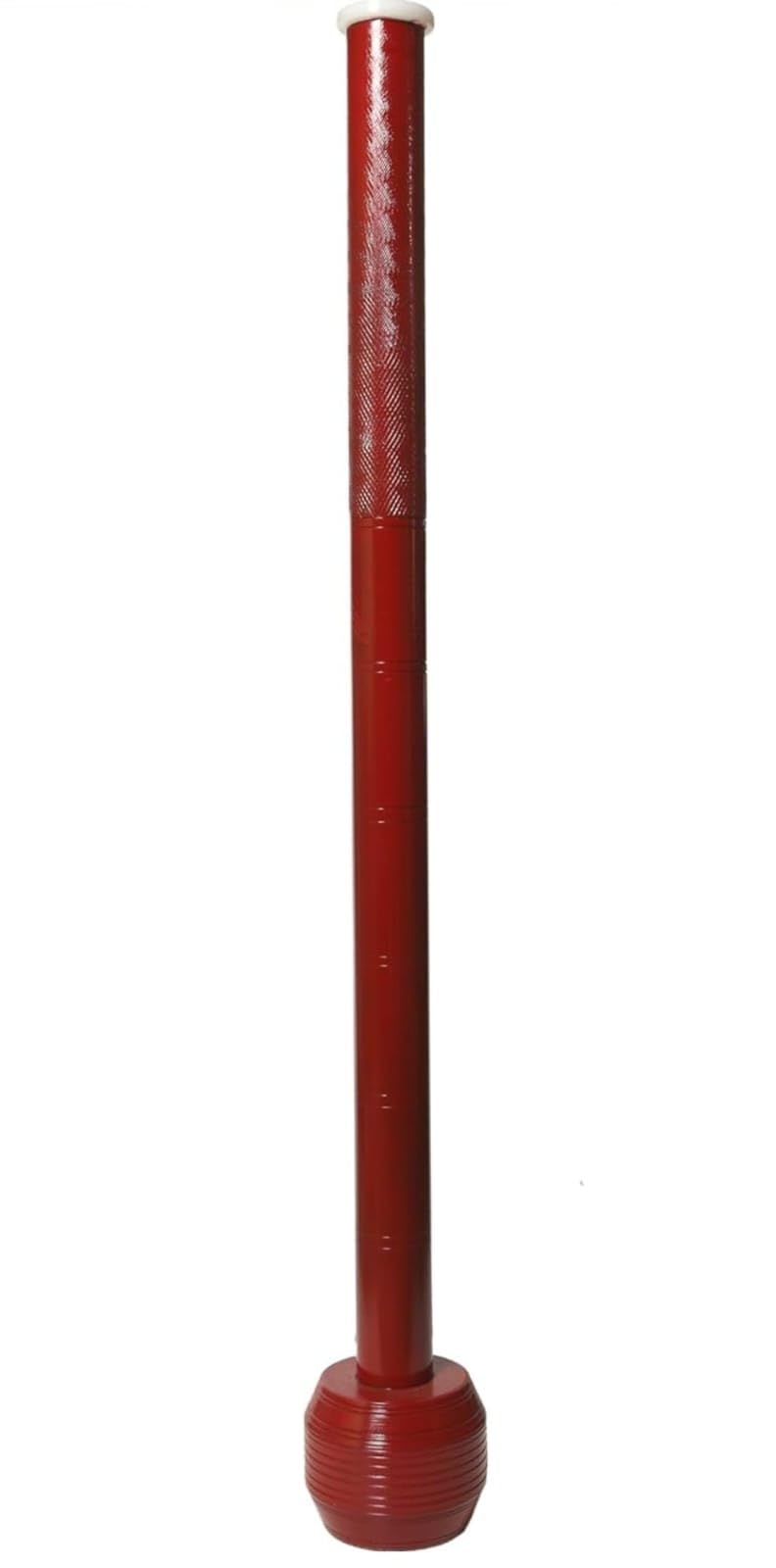 TK Sports Iron Mugdar | Reddish Heavy-Duty Steel Strength Training Club | Durable Indian Fitness Equipment for Full-Body Workouts_3 Kg-image-18