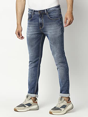 Image of HIGH STAR Men's Slim Stretchable Jeans