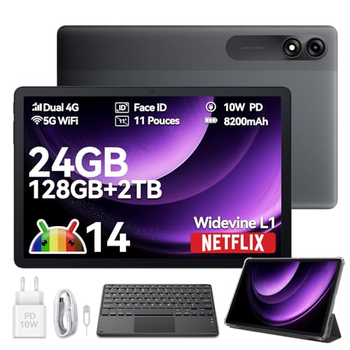 Blackview Tab 90 Tablet 11" 24GB RAM, 128GB ROM, Android 14, 8200mAh