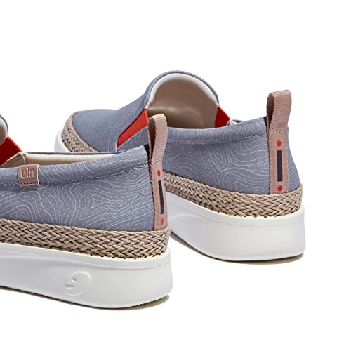 UIN Men's Art Painted Loafers Slip On Casual Travel Shoes Lightweight Comfort Walking Fashion Sneaker Tarragona Series2