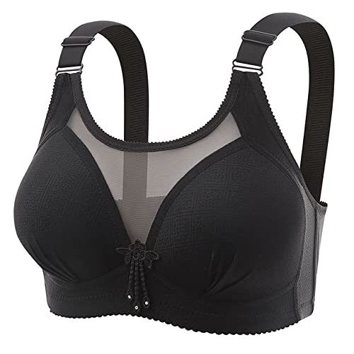 TURWXGSO Damen Sport BH ohne Bügel Gepolstert BH Bustier Damen BH Dünner...