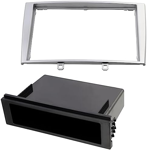 Adattatore Autoradio 1 DIN Per Fiat Grande Punto E Linea - Telaio In Plastica Grigio