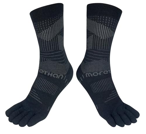 Morethan メリノウール 5本指 サイクルソックス DVA-013-5H