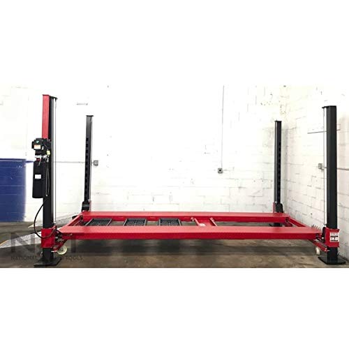 9000 Pound Taller Longer 4 Post Automotive Storage Parking Lift Car Truck Hoist Nos9000Xlt #TOP6