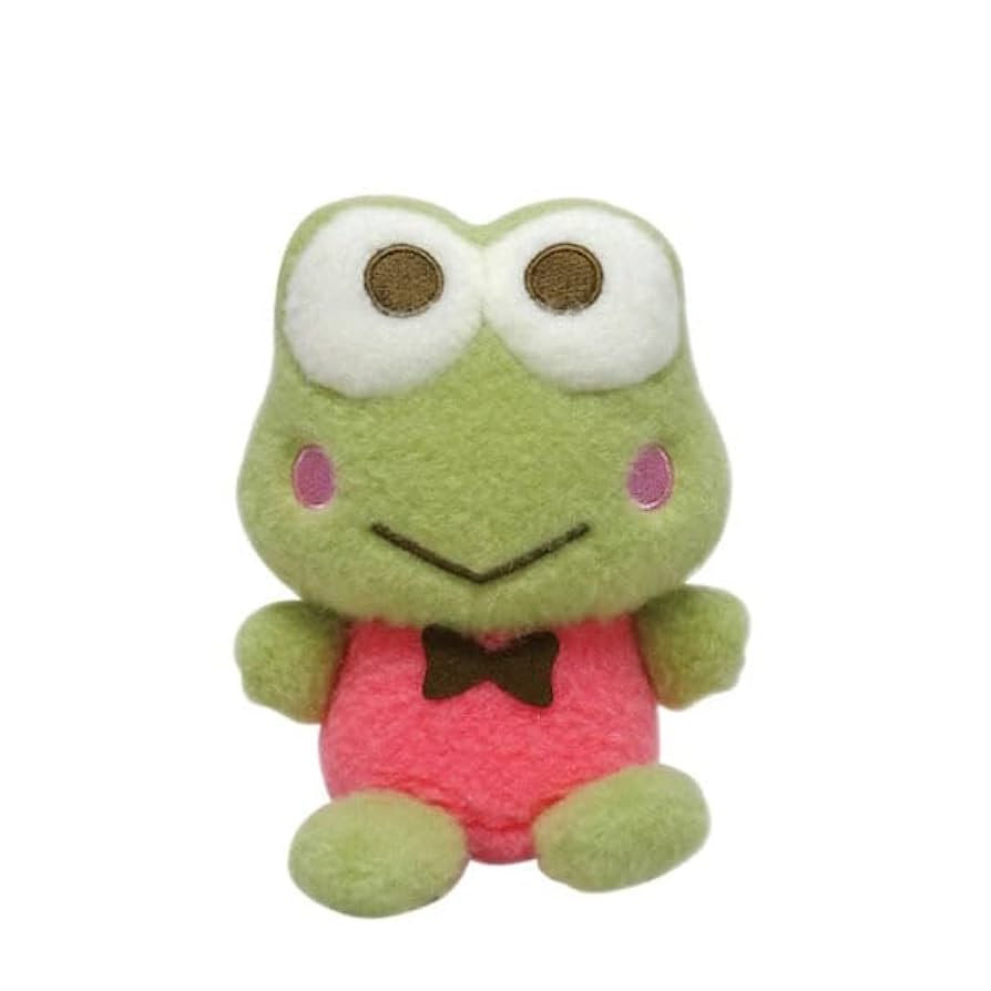 新品未開封　サンリオ　けろけろけろっぴ　ふわふわぬいぐるみ けろけろけろっぴ ぬいぐるみ（ふわしゃかきっず）｜サンリオ