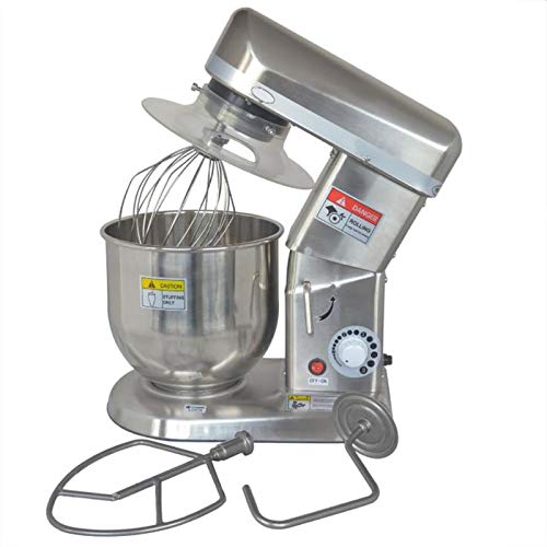 500W Küchenmaschinen,3 Speed High Power Food Mixer, Neige-Kopf Electic Mixer Mit Großer Kapazität Von 7 L-Edelstahl…