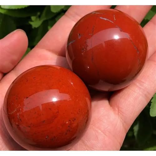 Bola de jaspe rojo MDBJTCYZN el regalo perfecto de cuarzo energético 3