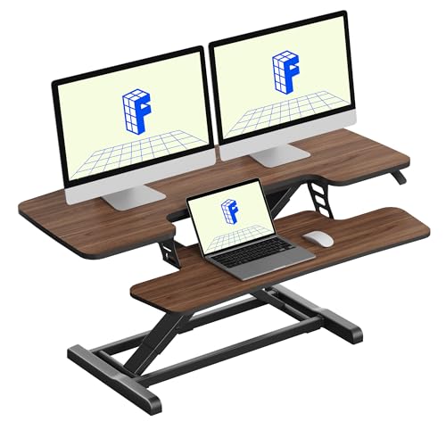 FlexiSpot Premium 42" Gas-Spring Standing Desk Converter