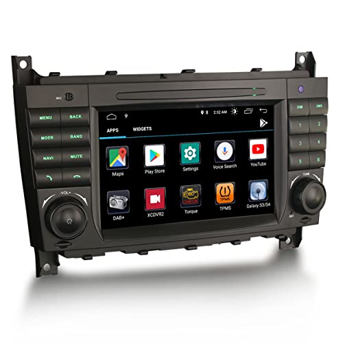 🚗【 Navigazione GPS online/offline + Bluetooth】Modulo GPS integrato con antenna GPS esterna. Forniamo una mappa offline gratuita. Sono supportate anche altre app di mappe/navigazione (Waze, Sygic, HereWeGo). È inoltre possibile utilizzare la navigazione online tramite una connessione Internet. Bluetooth incorporato che supporta le chiamate in vivavoce, il download e la ricerca nella rubrica e la riproduzione musicale Bluetooth. Prendetevi cura della vostra sicurezza di guida.
