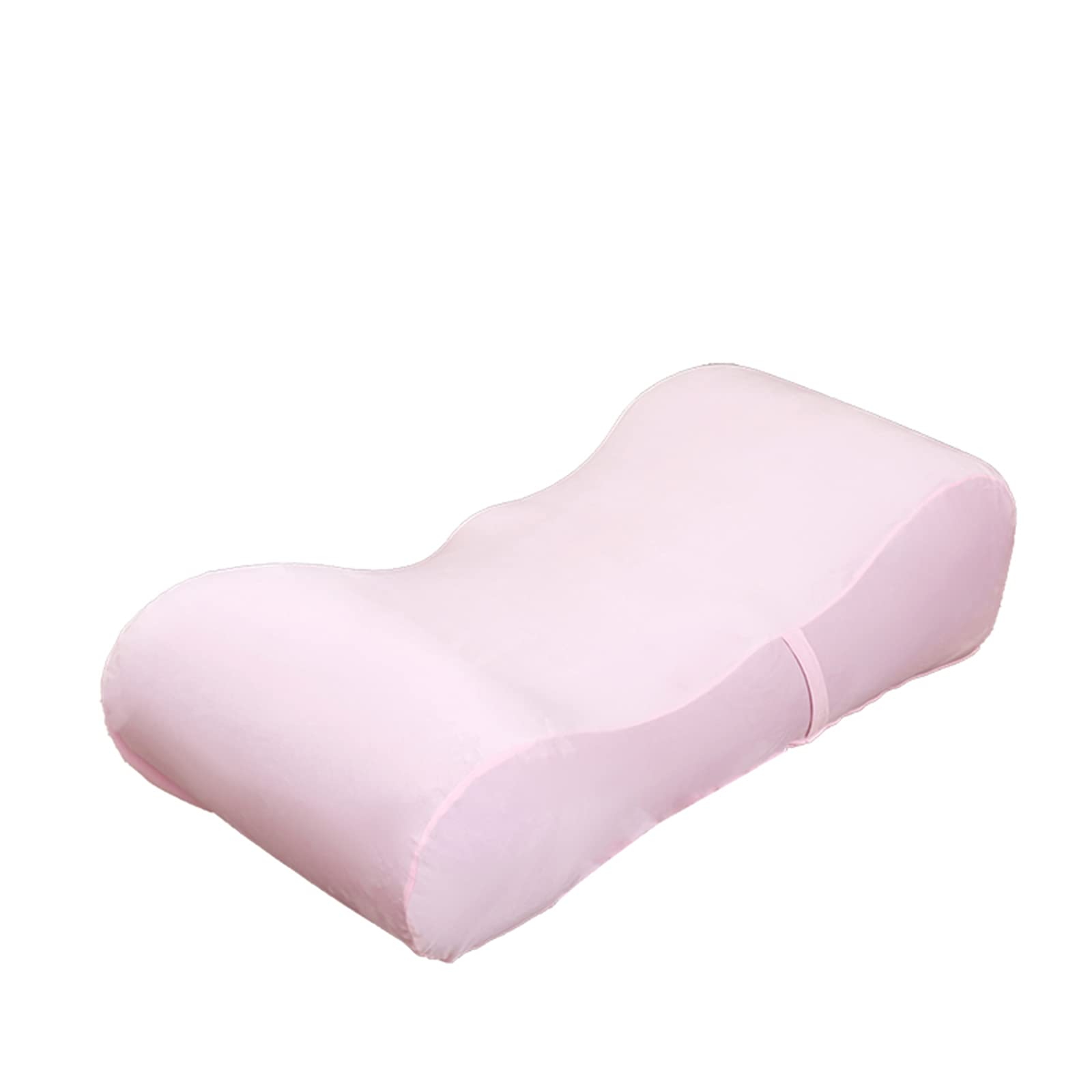 Lit d'Air de Sofa Gonflable Rose avec Paquet Portatif pour Camping et Voyages