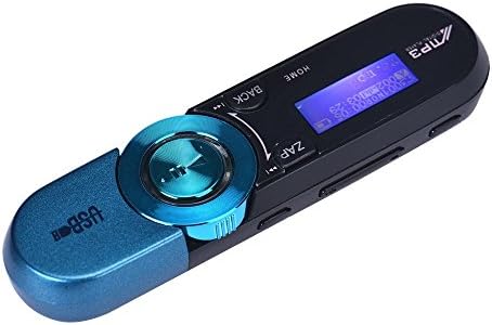 Fullkang USB LCD Screen 16GB Portable Support Flash TF Player MP3 Music FM Radio Blue by Fullkang