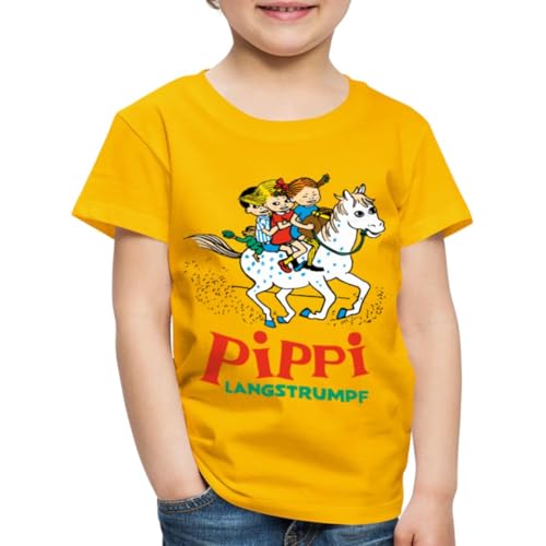 Spreadshirt Pippi Langstrumpf Ausritt Mit Annika Und Tommy Kinder Premium...