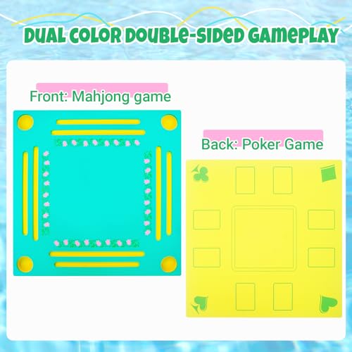 Mesa Flotante de Mahjong para Piscina Doble Cara miniatura 2