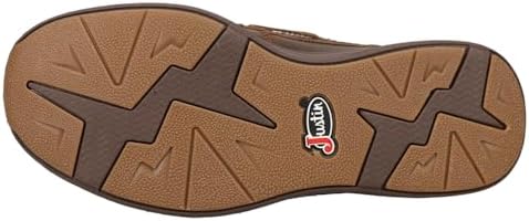 Justin Men's Hazer Casual Lace-Up Lacer Shoe Moc Toe Brown 10.5 D(M) US | Image 4