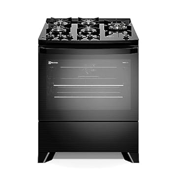 Fogão Electrolux 5 Bocas Experience com PerfectCook360 Preto (FE5CP) 127V