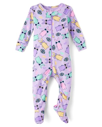 The Children's Place Baby Girls' Easter Family Matching Snug Fit Cotton Pajamas