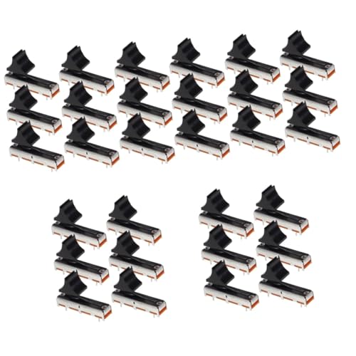 Potentiomètre linéaire pour console audio et mixeur TOYANDONA - Lot de 30 pièces