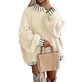 VÊTEMENTS D'HIVER POLYVALENTS POUR FEMME. Ce pull est idéal au quotidien, pour le bureau, les fêtes, les brunchs, les vacances ou les sorties décontractées. Portez-le de façon décontractée ou plus habillée pour une garde-robe automne/hiver moderne et élégante.