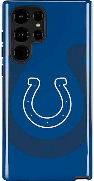 Skinit Impact Phone Case Compatible with Galaxy S24 Ultra - Officially Licensed NFL Indianapolis Colts Camo Design