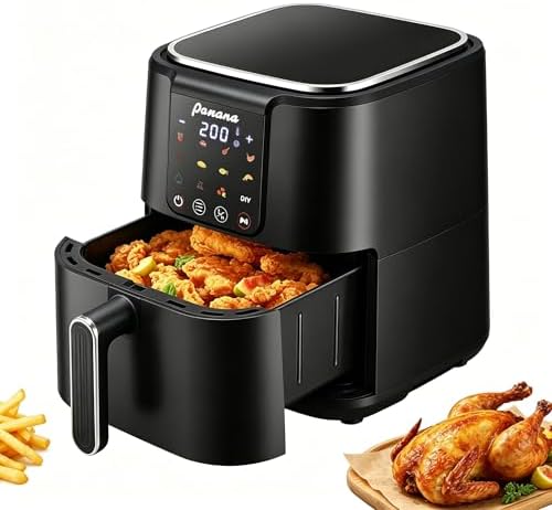 Panana Large 6L Air Fryer,Digital 12 Preset Menus, Adjustable Tim...