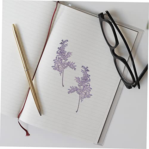 48 hojas secas prensadas para manualidades DIY miniatura 5