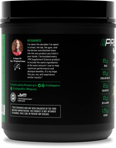 Jym Supplement Science PRE30PS300 Pre Jym 30 Servings - Pineapple Strawberry thumb #4