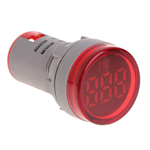 Medidor de frecuencia compacto con gran pantalla LED