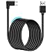 Price comparison product image Herfair Long USB C Cable 3M Right Angle USB to Type C Charging Cable Link Cord for Steam VR Glasses, Galaxy S10/S9/S8, PS 5, LG V30, Ocu-lus Qu-est Virtual Reality Glasses (3 meter)