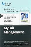 MyLab Management with Pearson eText -- Combo Access Card -- for International Business: A Managerial Perspective