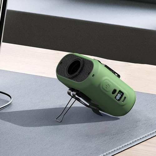 Ventilador de cintura portátil contra el calor extremo con batería 6000 mAh 8