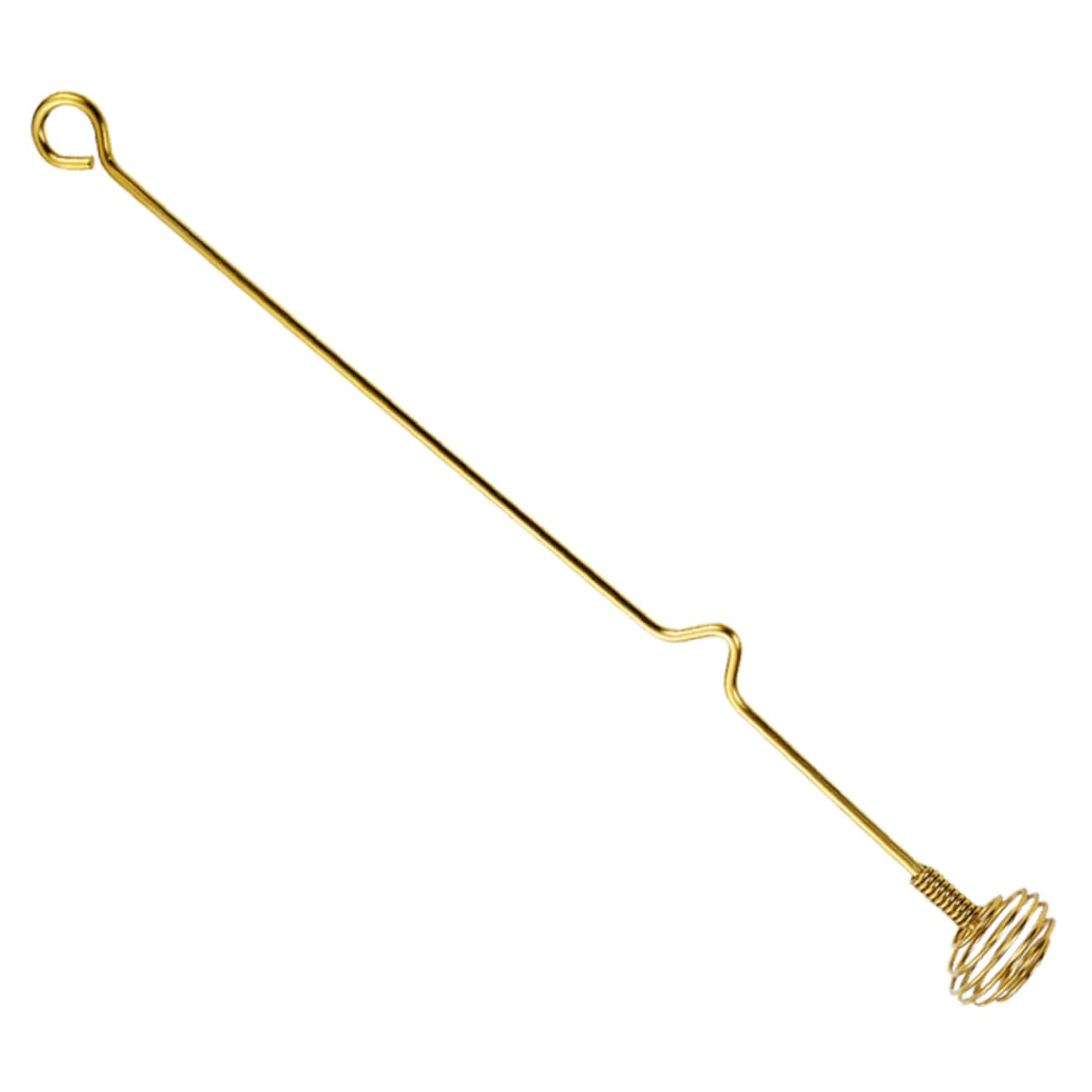 NAMOARLY 3pcs Honey Stirrer Honey Dropper Honeycomb Dipper Honeycomb Stick Honey Ladle Cocktail Accessory Syrup for Drinks Cocktail Mixing Sticks Jam Dipper Stainless Steel Golden re-usable