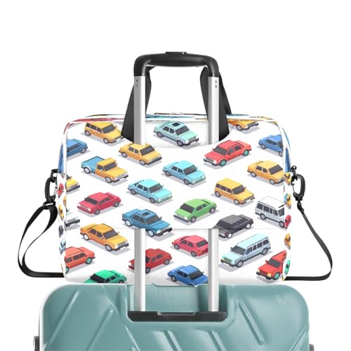 Maletín para portátil con diseño de autos coloridos miniatura 7