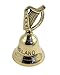 Brass Bell with Harp Handle From Ireland