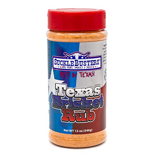SuckleBusters Texas Brisket Rub: Authentic BBQ Flavor, Best Traditional BBQ Rub for Beef Brisket,...