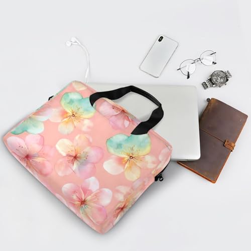 Funda para portátil con estampado de flores ALAZA 13-15.6 pulg miniatura 7