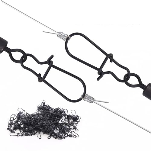 Conectores para pesca con giro y snap, 100 piezas miniatura 4