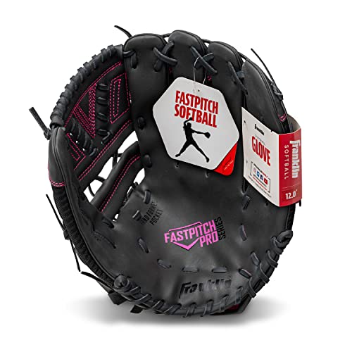 Franklin Sports Luva de softbol Fastpitch – Fastpitch Pro – Luva de softbol para adultos e jovens –