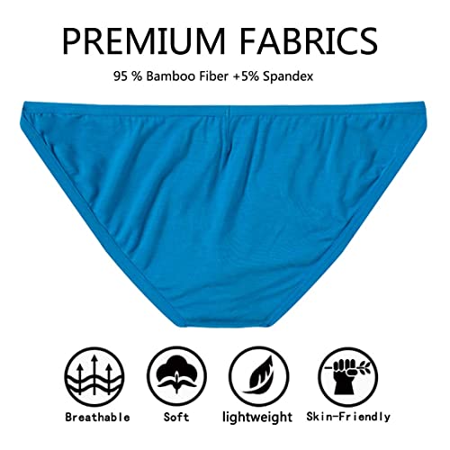 JINSHI Bikini Briefs Men Underwear Comfortable Sexy String Underpants2