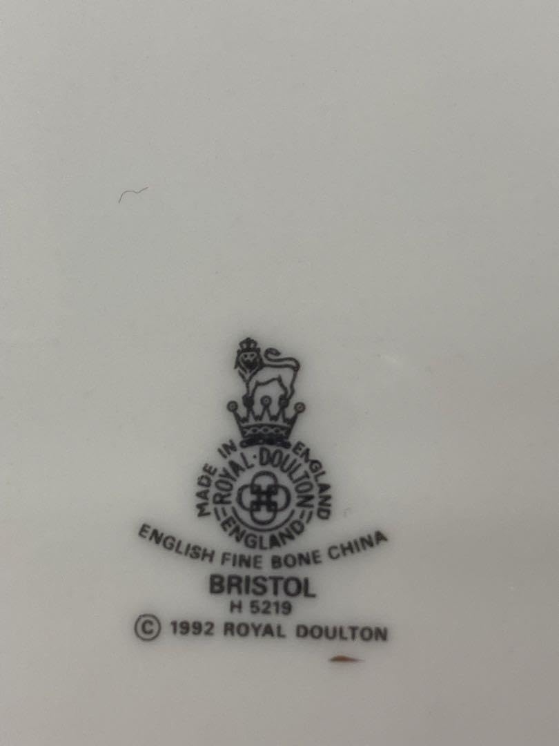  DOLTON BRISTOL 大、中、小皿12枚セット＆楕円皿2枚 ROYAL DOLTON BRISTOL 大、中、小皿12枚セット＆楕円皿2枚