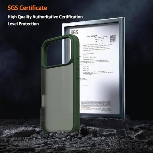 Image of iPhone 18 pro max /17 pro max Case,Translucent Matte(Green)