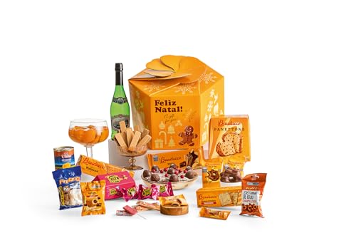 Cesta de Natal Capital das Cestas Final de Ano Empresa Funcionário Família Páprica 23 Itens