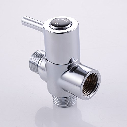 Kes Brass Shower Arm Diverter Valve For Handheld Shower Head And Fixed Shower Head Universal Bathroom Shower System Replacement Component Chrome, Pv14-Ch #TOP7