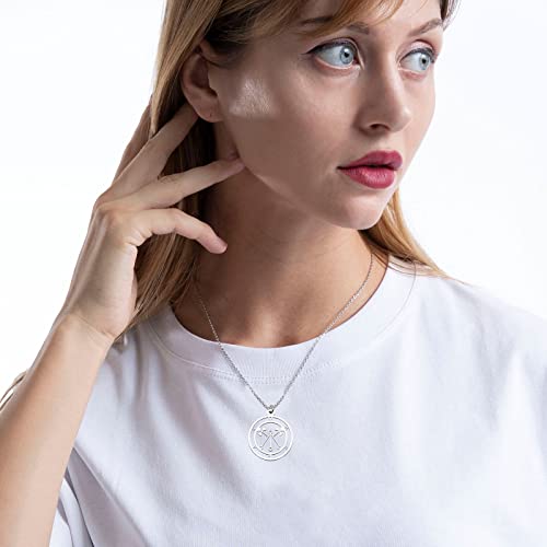 TIIMG Sigil of Marbas Necklace Marbas Gift Demon Satan Satanic Sigil Pendant Jewelry3
