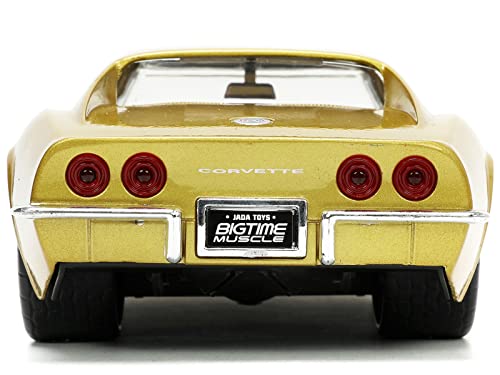 Jada Toys Big Time Muscle 1:24 Chevy Corvette 1969 miniatura 7