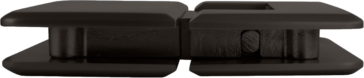 CRL Pinnacle 180 Series Oil Rub Bronze 180º Glass-to-Glass Standard Hinge