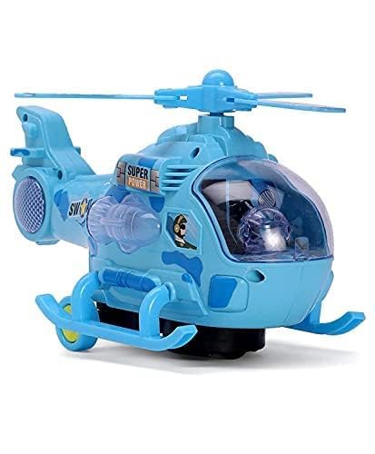RoboChamp Mini Helicopter 360 Degree Rotation Musical and 3D Lights Helicopter Toy for 2-5 Year Kids (Blue) (B0D8J5QCVN) Amazon Price History, Amazon Price Tracker