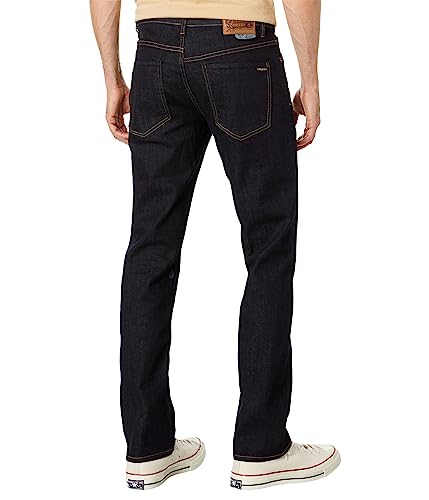 Image of Volcom Men's Solver Stretch Denim Jeans-Modern Fit Pant