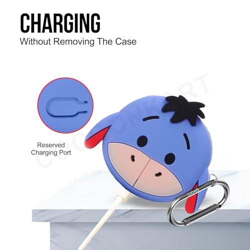 Image of Cartoon Silicone Case Cover for Samsung Galaxy Buds Core (2025) (Donkey)