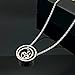 YOUFENG Urn Necklaces for Ashes No Longer by My Side Forever in My Heart Mom Dad Cremation Urn Locket Jewelry (Dog pet urn necklace)